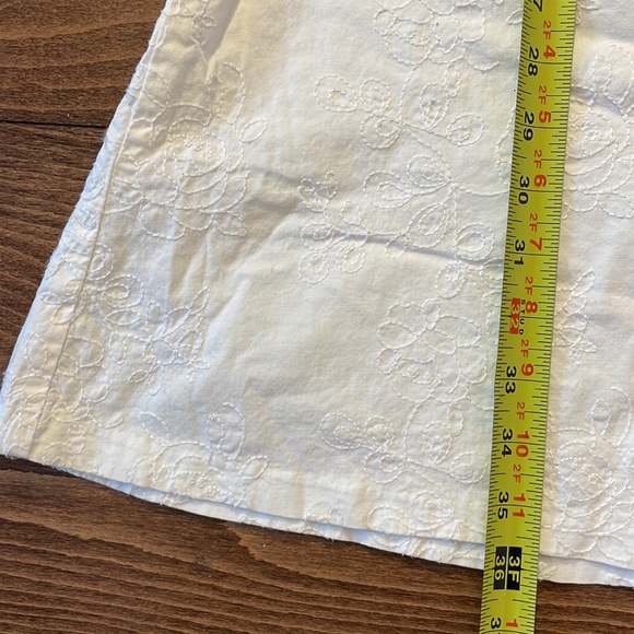 Anthropologie halter dress with all-over embroidery and hidden red embellishment - Picture 10 of 11